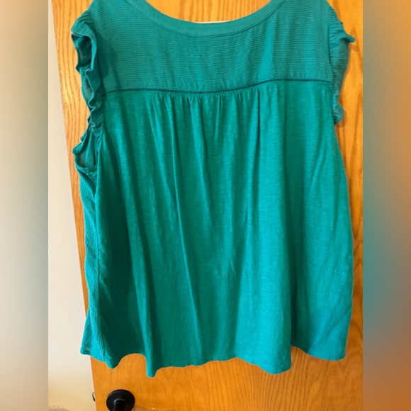 Lane Bryant Teal Women's Top - Picture 4 of 4